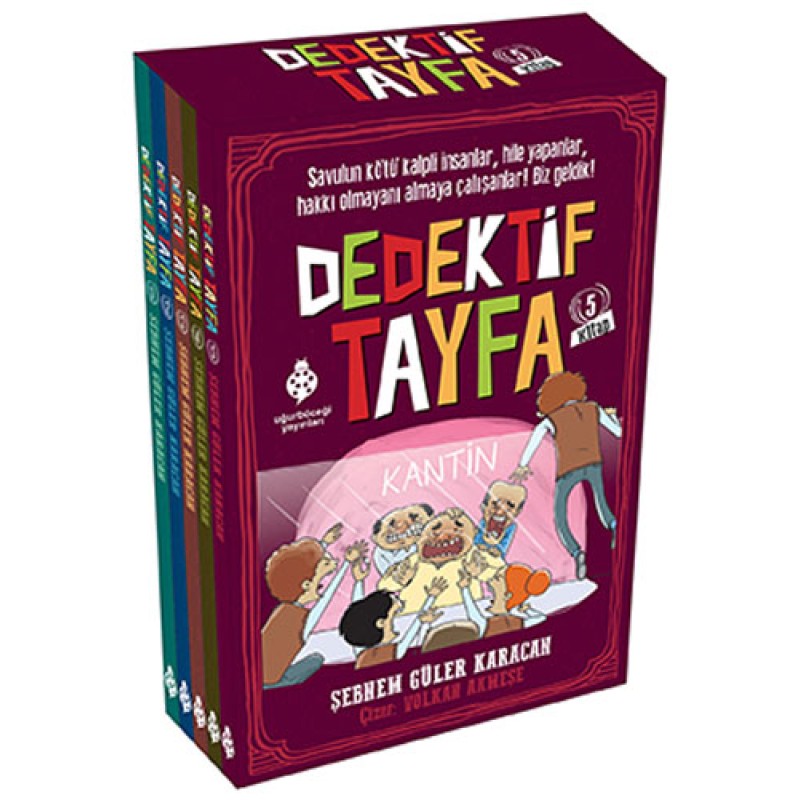 Dedektif Tayfa Seti - 5 Kitap Takım Dedektif Tayfa Seti - 5 Kitap Takım