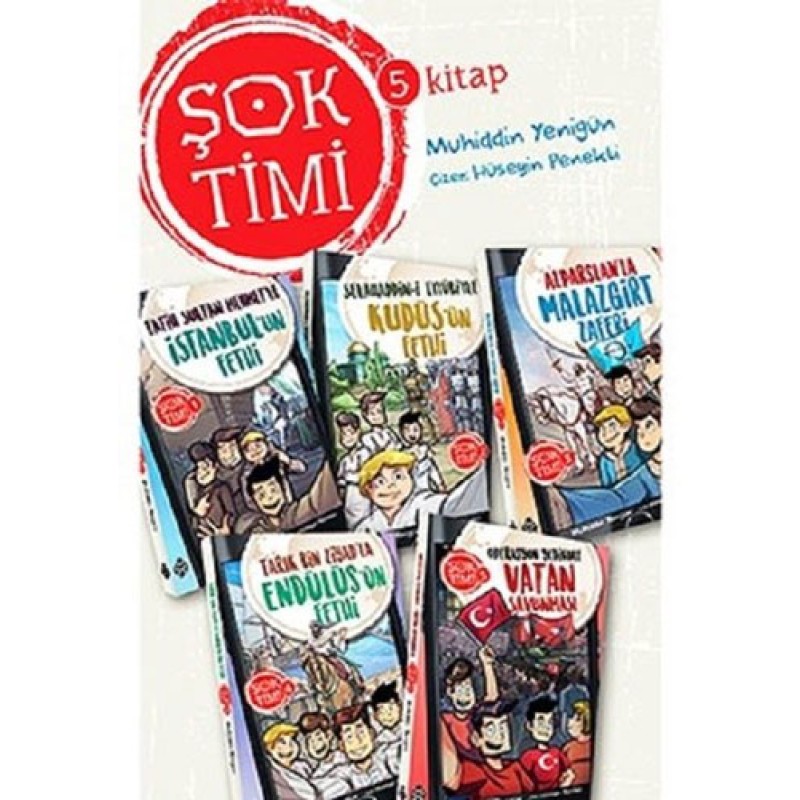 Şok Timi Seti - 5 Kitap Takım Şok Timi Seti - 5 Kitap Takım
