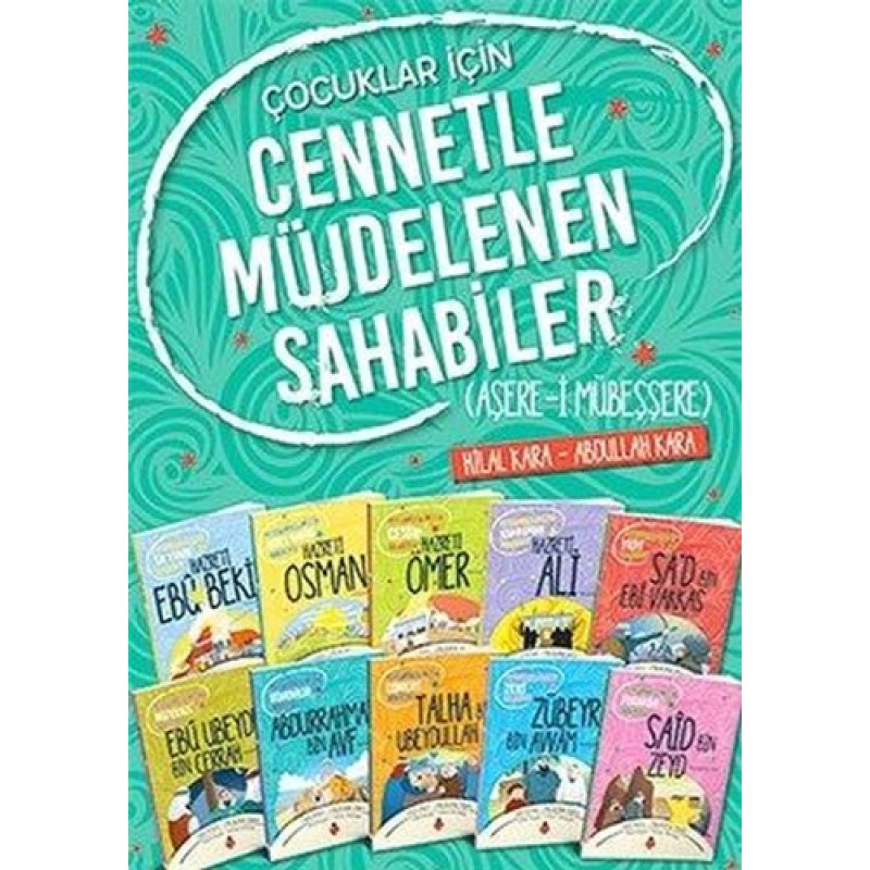 Çocuklar İçin Cennetle Müjdelenen Sahabiler Seti - 10 Kitap Takım Çocuklar İçin Cennetle Müjdelenen Sahabiler Seti - 10 Kitap Takım