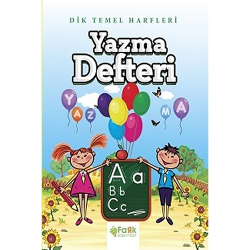 Dik Temel Harfleri Yazma Defteri