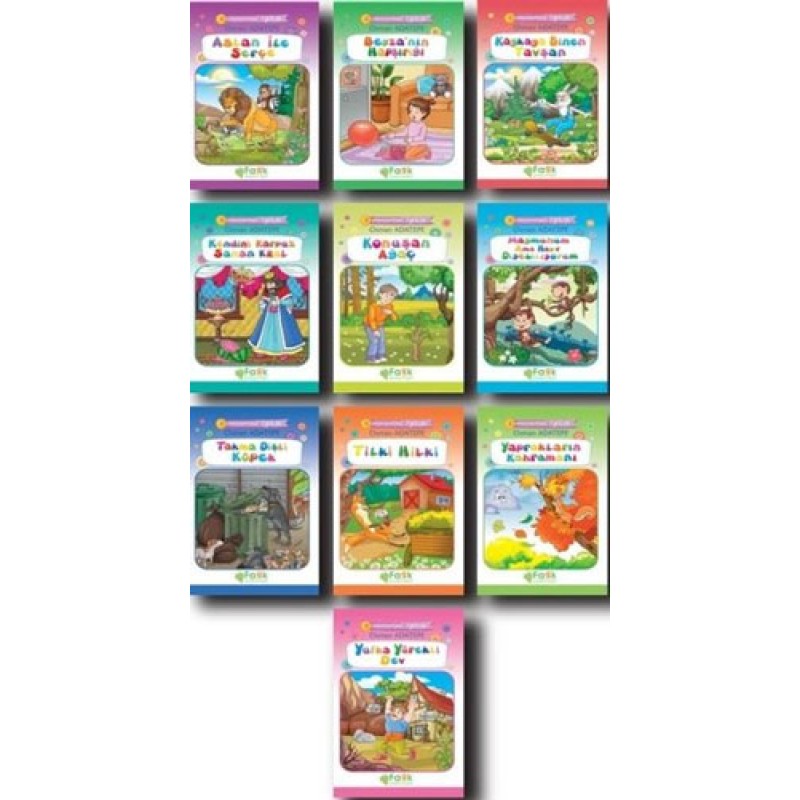 Kumbaramdaki Öyküler Mini Masallar - 10 Kitap Takım