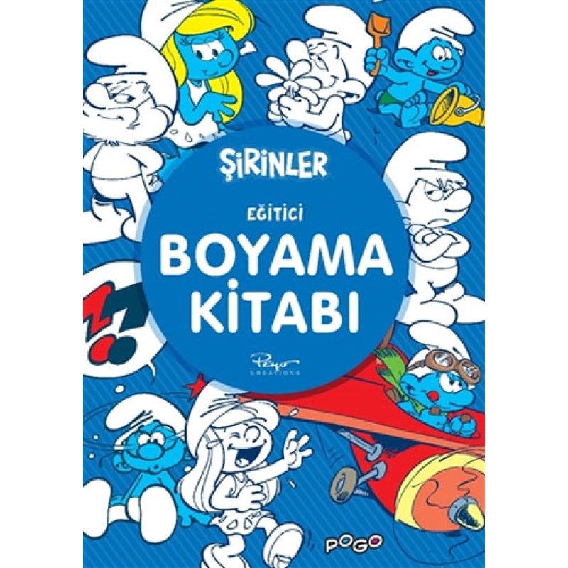Şirinler - Eğitici Boyama Kitabı Şirinler - Eğitici Boyama Kitabı
