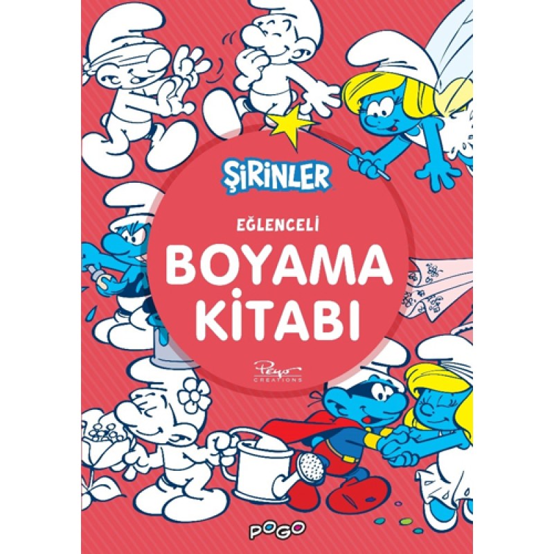 Şirinler - Eğlenceli Boyama Kitabı Şirinler - Eğlenceli Boyama Kitabı