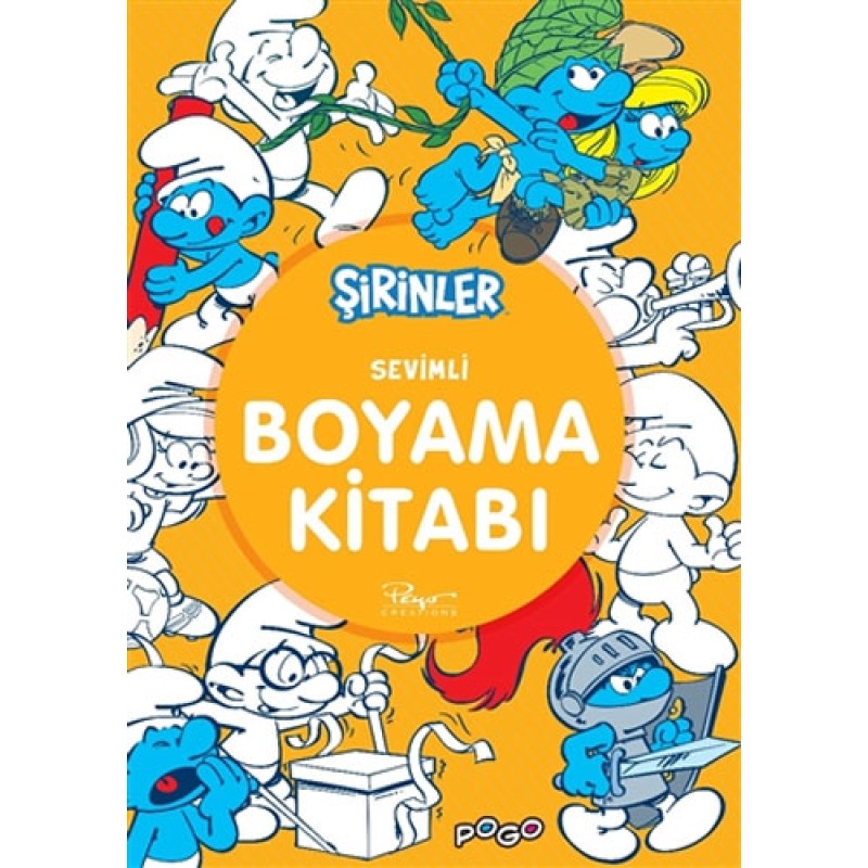 Şirinler - Sevimli Boyama Kitabı