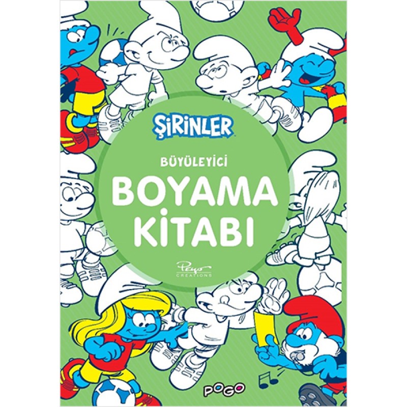 Şirinler - Büyüleyici Boyama Kitabı Şirinler - Büyüleyici Boyama Kitabı