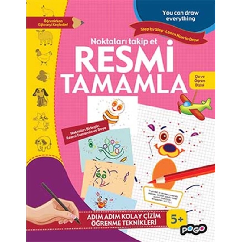 Noktaları Takip Et Resmi Tamamla Noktaları Takip Et Resmi Tamamla