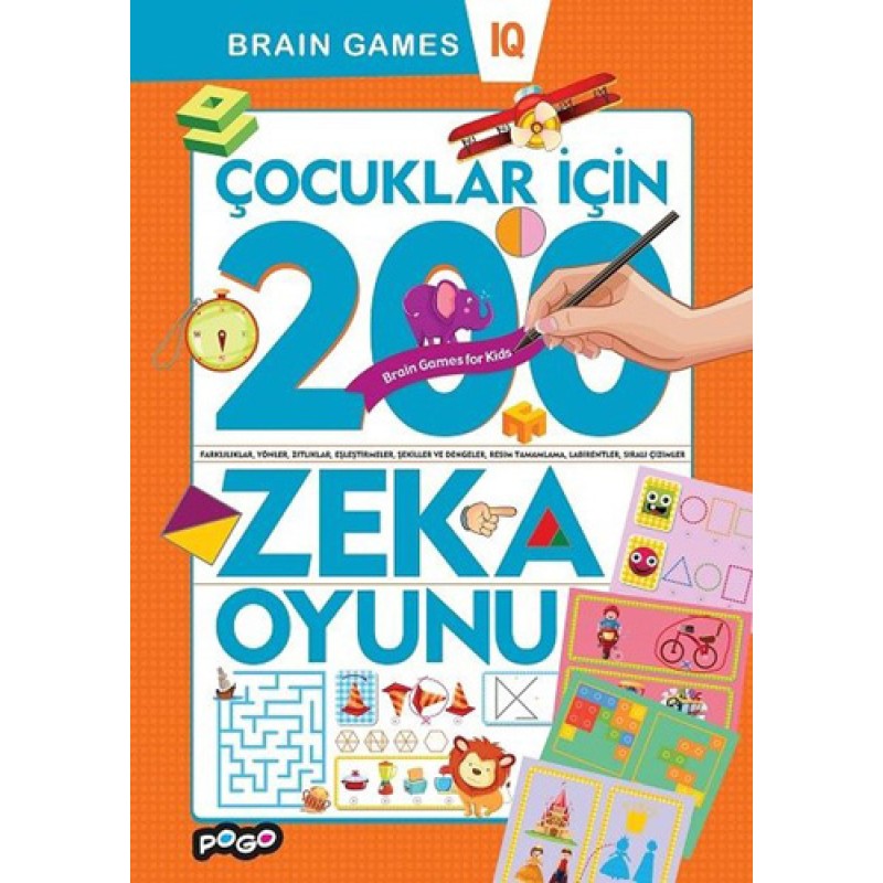 Çocuklar İçin 200 Zeka Oyunu Çocuklar İçin 200 Zeka Oyunu