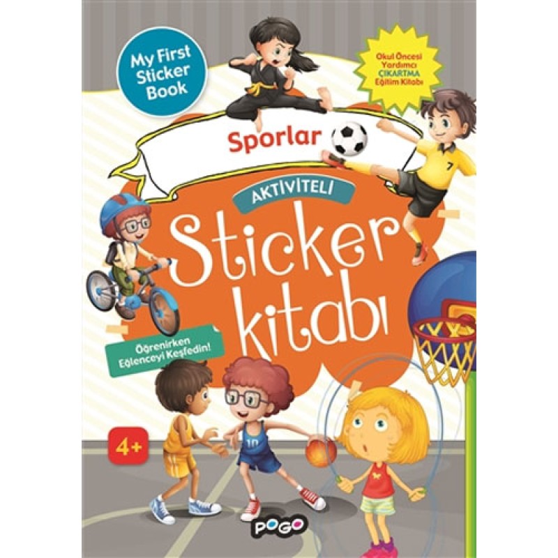Aktiviteli Sticker Kitabı - Sporlar Aktiviteli Sticker Kitabı - Sporlar