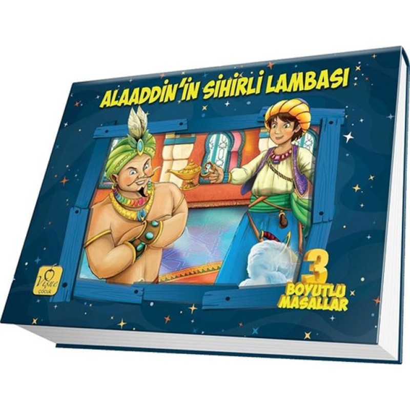 Üç Boyutlu Masallar : Alaaddin’in Sihirli Lambası (Ciltli)
