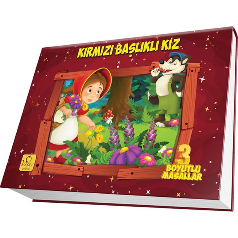 Üç Boyutlu Masallar : Kırmızı Başlıklı Kız (Ciltli) Üç Boyutlu Masallar : Kırmızı Başlıklı Kız (Ciltli)