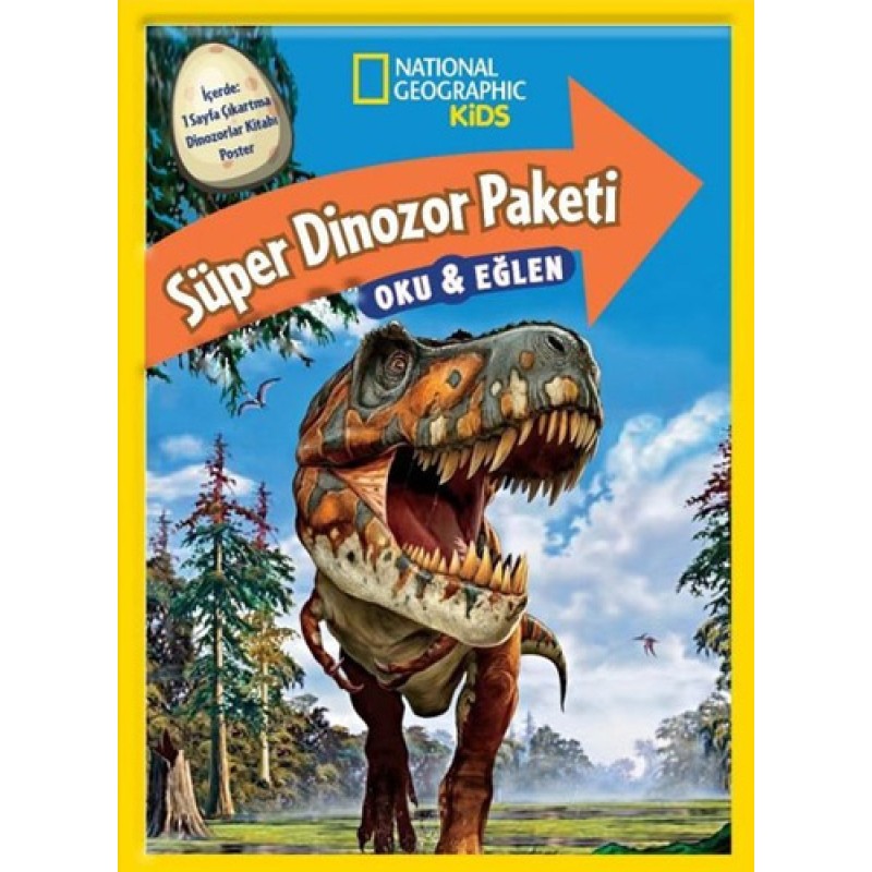 Süper Dinozor Paketi Oku ve Eğlen - National Geographic Kids Süper Dinozor Paketi Oku ve Eğlen - National Geographic Kids