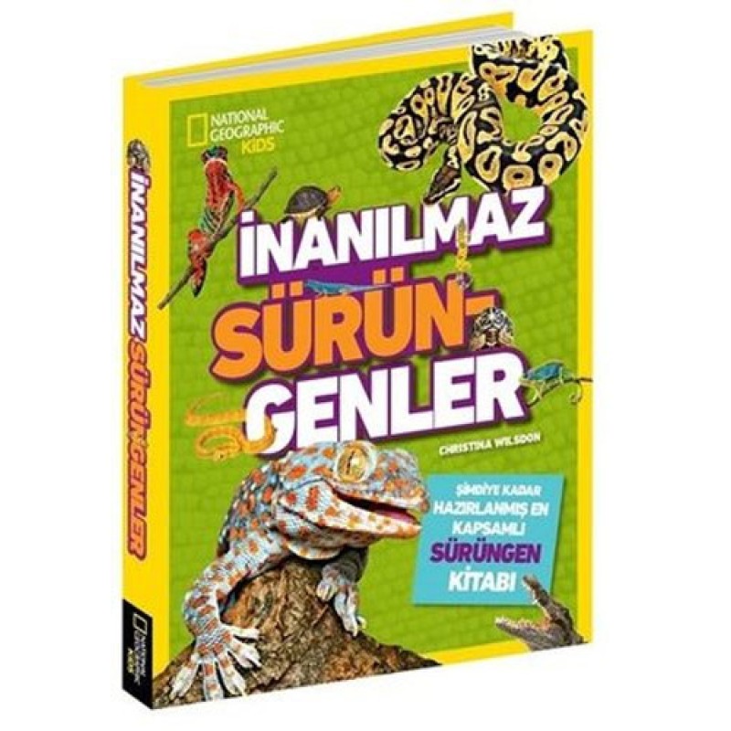 National Geographic Kids - İnanılmaz Sürüngenler (Ciltli) National Geographic Kids - İnanılmaz Sürüngenler (Ciltli)