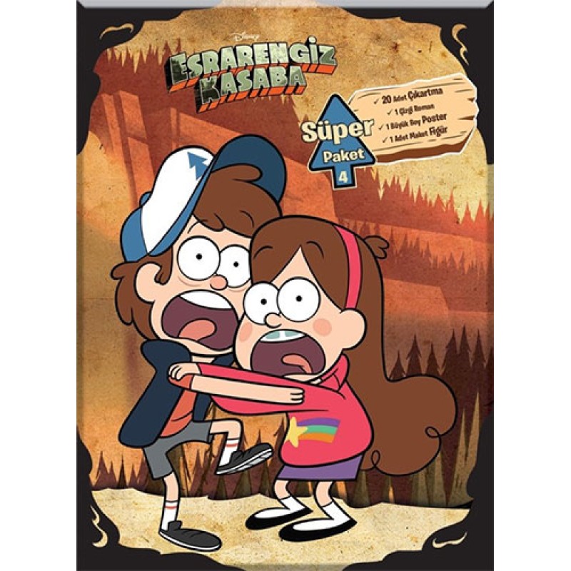 Disney Esrarengiz Kasaba Süper Paket 4 Disney Esrarengiz Kasaba Süper Paket 4