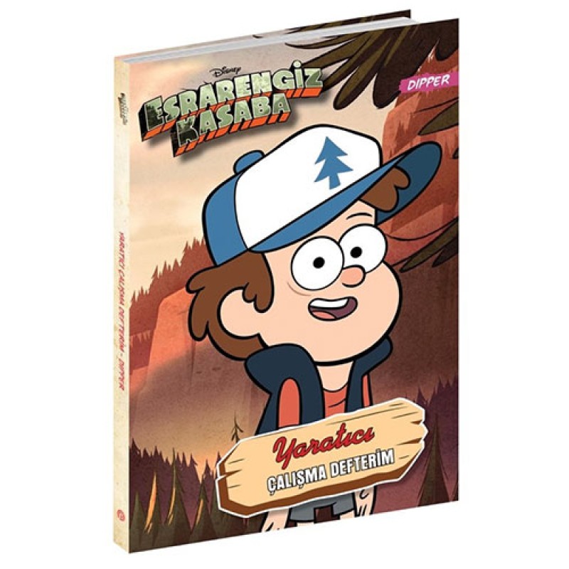Disney Esrarengiz Kasaba - Yaratıcı Çalışma Defterim - Dipper (Ciltli) Disney Esrarengiz Kasaba - Yaratıcı Çalışma Defterim - Dipper (Ciltli)