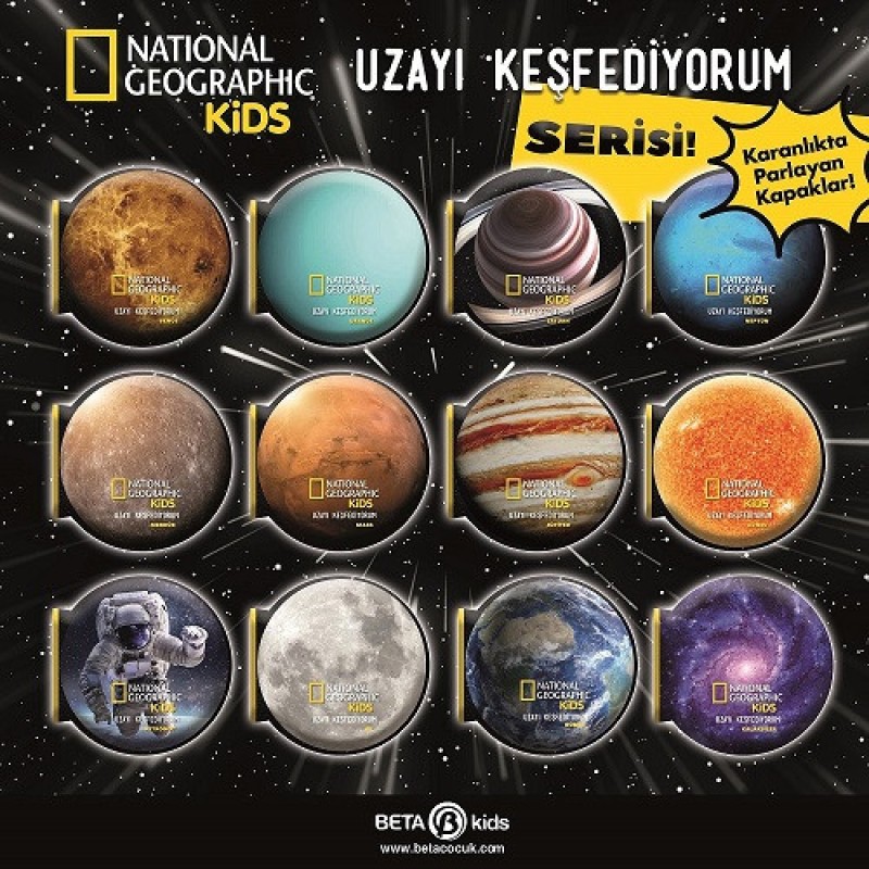 National Geographic Kids - Uzayı Keşfediyorum 12 Kitap Set (Ciltli) National Geographic Kids - Uzayı Keşfediyorum 12 Kitap Set (Ciltli)