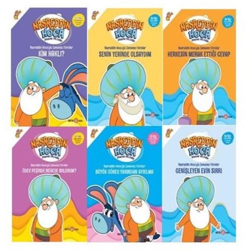 Nasreddin Hoca'yla Zamansız Fıkralar Serisi - 6 Kitap Takım Nasreddin Hoca'yla Zamansız Fıkralar Serisi - 6 Kitap Takım