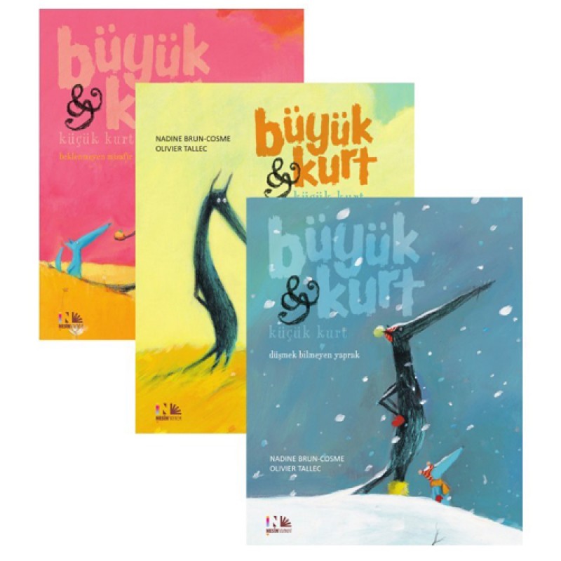 Büyük Kurt & Küçük Kurt Üçlü Set Büyük Kurt & Küçük Kurt Üçlü Set