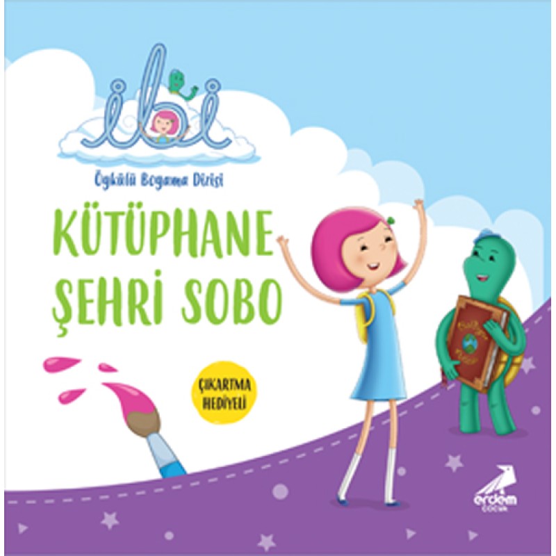 İbi Öykülü Boyama Dizisi - Kütüphane Şehri Sobo İbi Öykülü Boyama Dizisi - Kütüphane Şehri Sobo