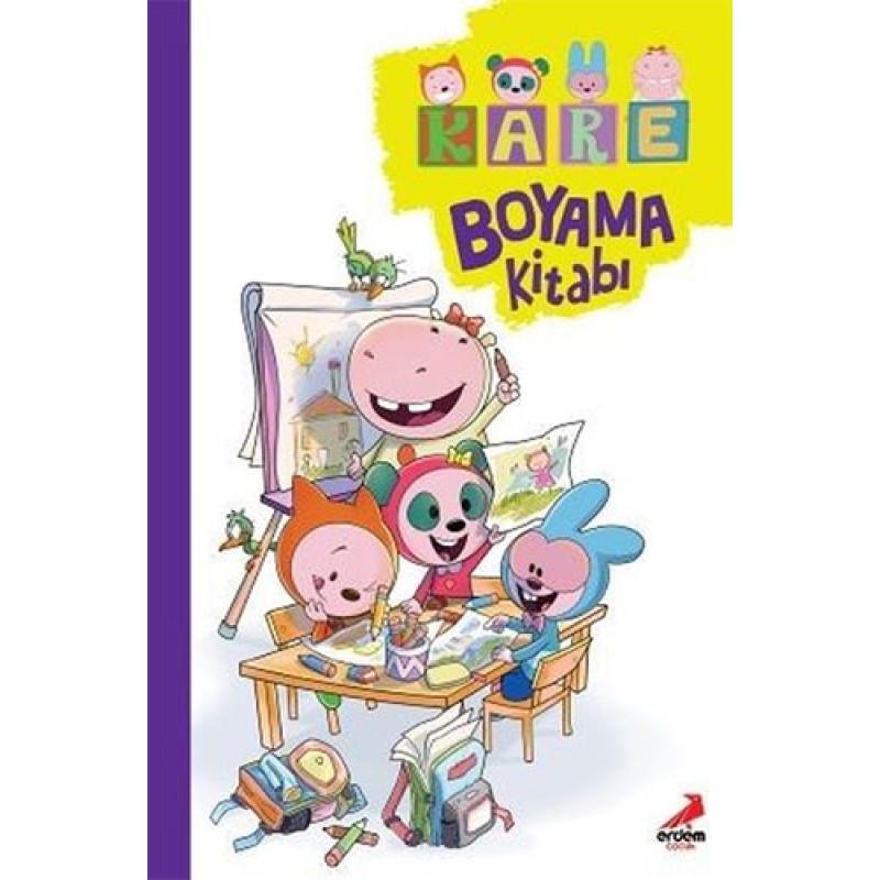 Kare - Boyama Kitabı Kare - Boyama Kitabı