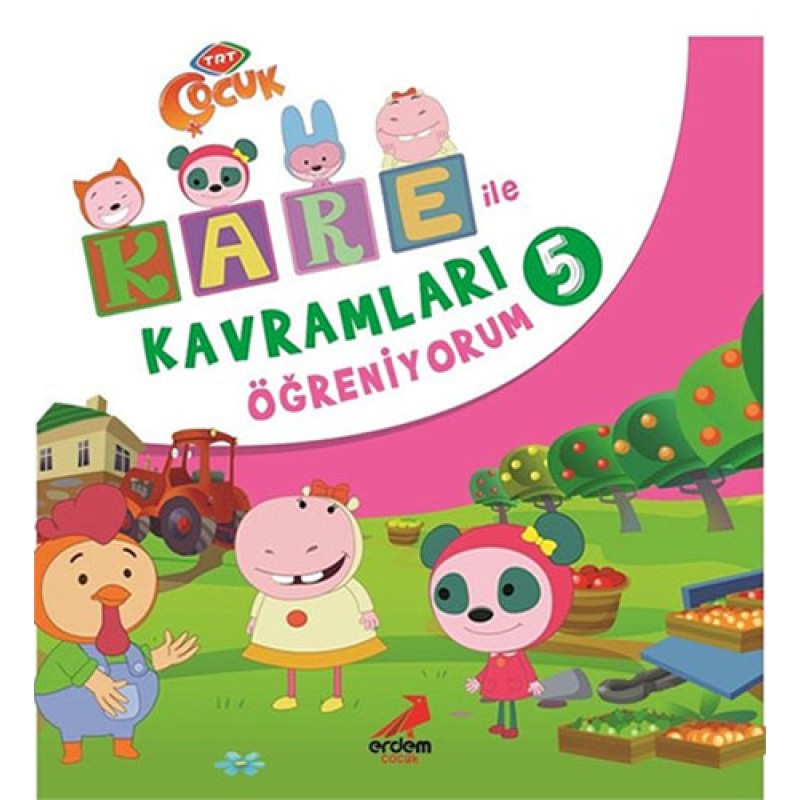 Kare ile Kavramları Öğreniyorum - 5 Kare ile Kavramları Öğreniyorum - 5