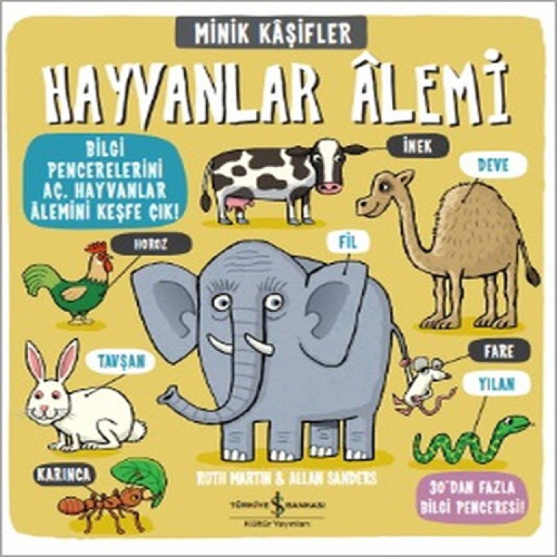 Minik Kâşifler - Hayvanlar Alemi (Ciltli) Minik Kâşifler - Hayvanlar Alemi (Ciltli)