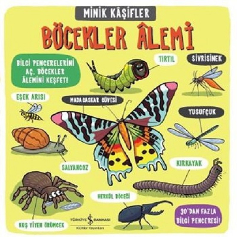 Minik Kâşifler - Böcekler Âlemi (Ciltli) Minik Kâşifler - Böcekler Âlemi (Ciltli)