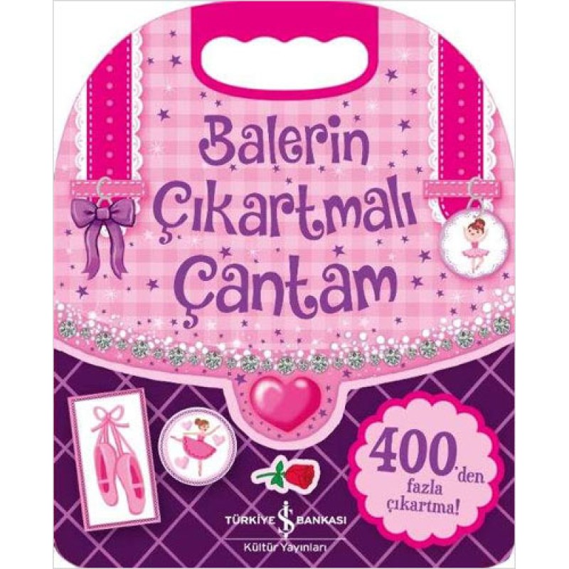 Balerin Çıkartmalı Çantam Balerin Çıkartmalı Çantam