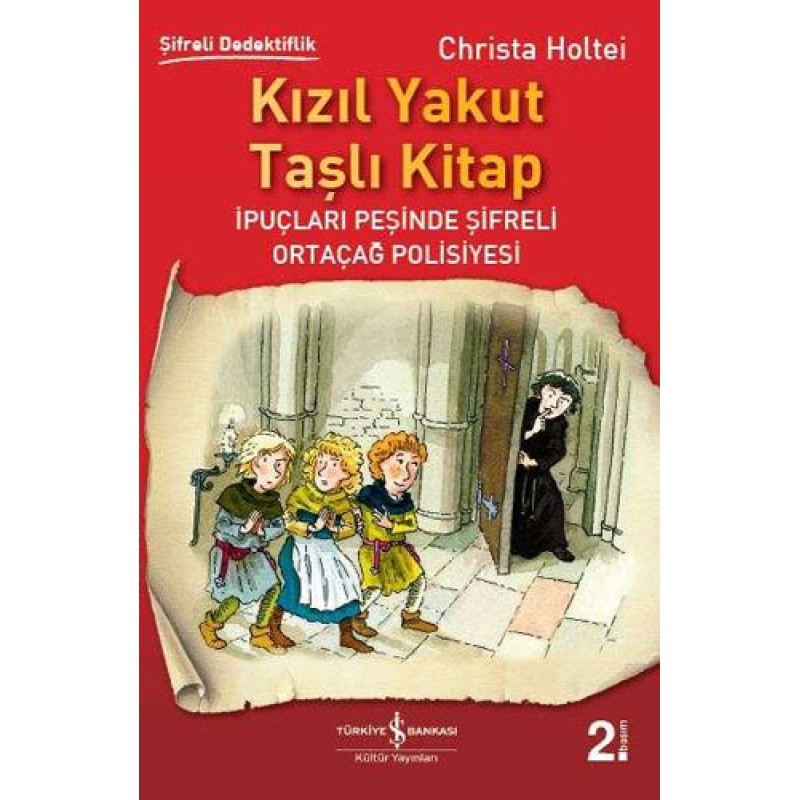 Şifreli Dedektiflik - Kızıl Yakut Taşlı Kitap Şifreli Dedektiflik - Kızıl Yakut Taşlı Kitap