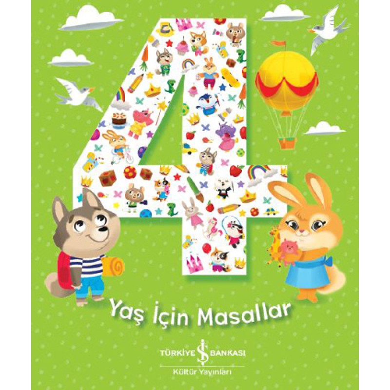 4 Yaş İçin Masallar (Ciltli)