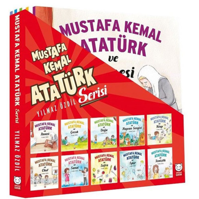 Mustafa Kemal Atatürk Serisi (10 Kitap Takım) Mustafa Kemal Atatürk Serisi (10 Kitap Takım)