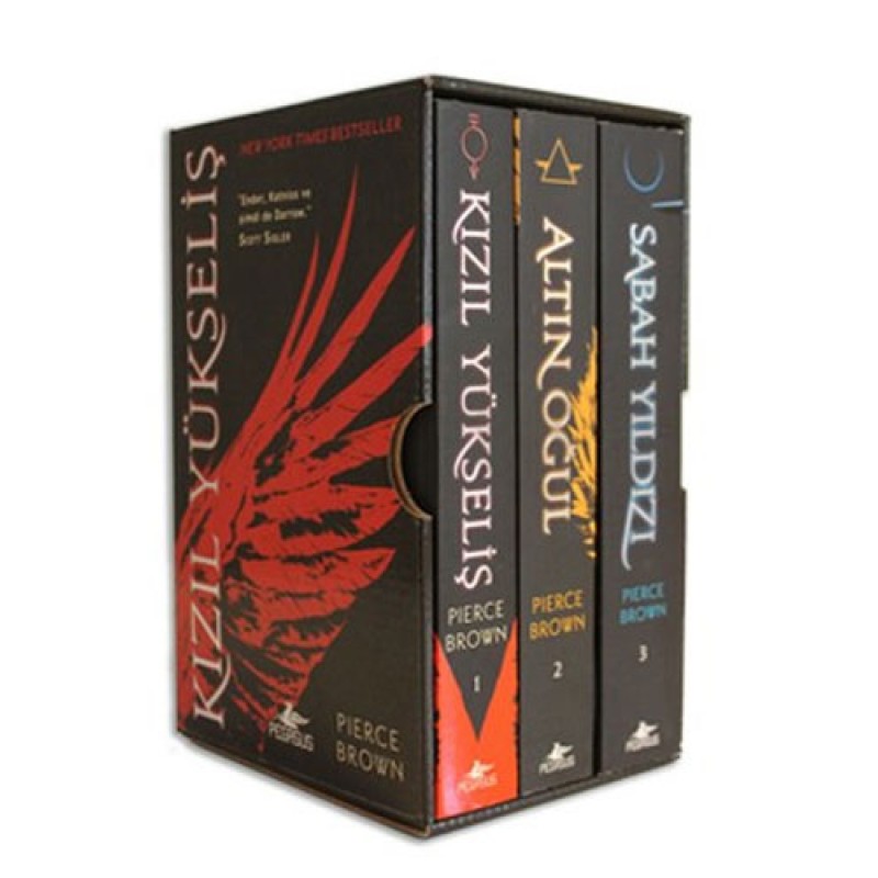 Kızıl İsyan Serisi - Özel Kutulu Set (3 Kitap Takım) Kızıl İsyan Serisi - Özel Kutulu Set (3 Kitap Takım)