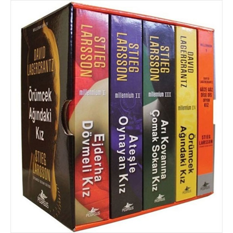 Millennium Serisi Kutulu Özel Set - 5 Kitap Takım Millennium Serisi Kutulu Özel Set - 5 Kitap Takım