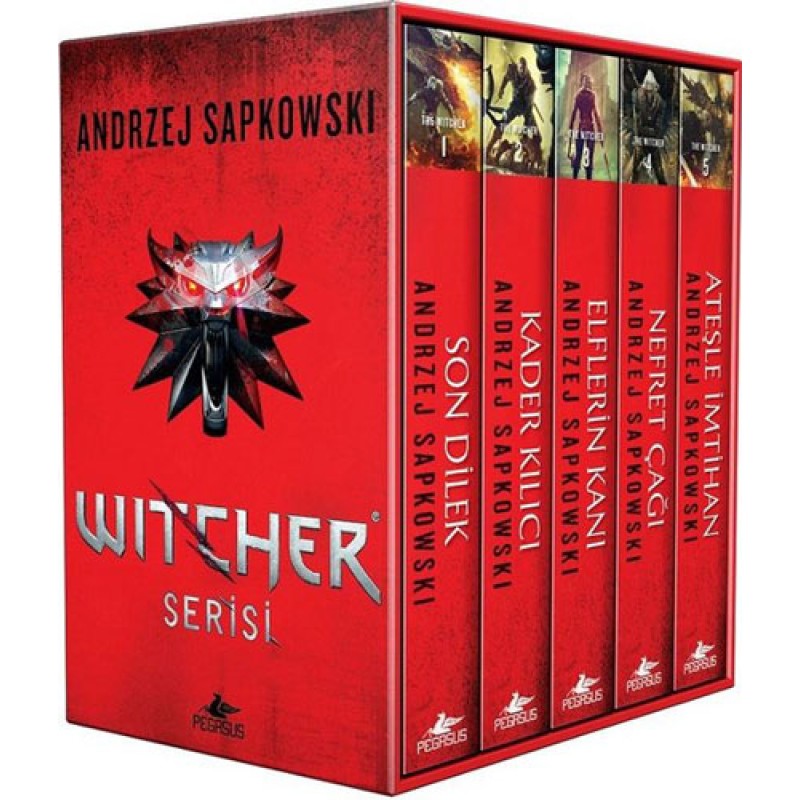 The Witcher Serisi - Kutulu Özel Set (5 Kitap Takım) The Witcher Serisi - Kutulu Özel Set (5 Kitap Takım)