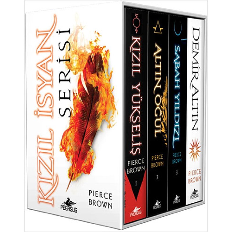Kızıl İsyan Serisi Kutulu Özel Set - 4 Kitap Takım Kızıl İsyan Serisi Kutulu Özel Set - 4 Kitap Takım