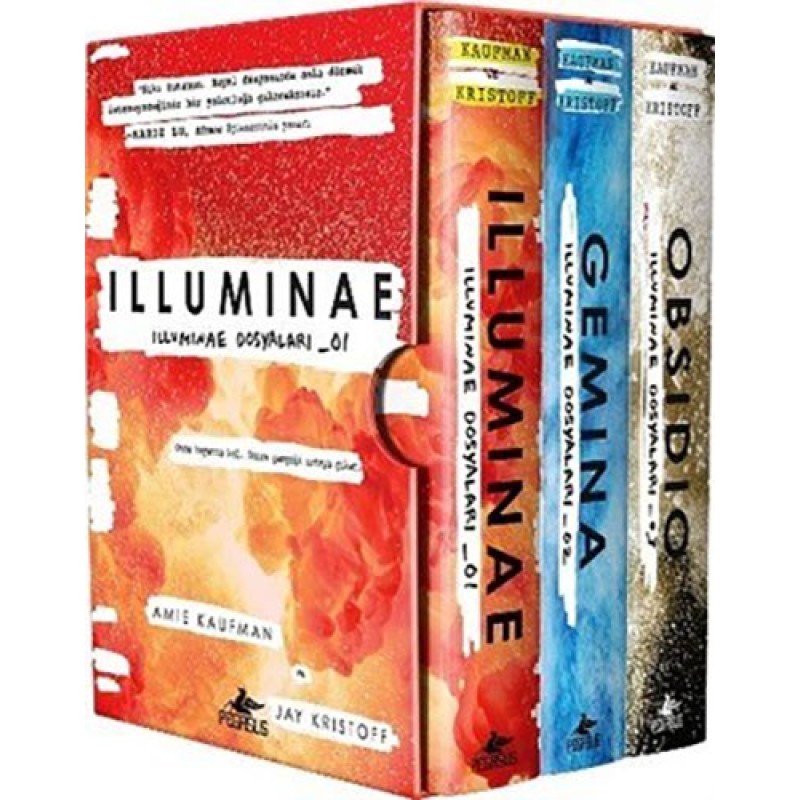 İlluminae Dosyaları Serisi - Kutulu Set (3 Kitap) İlluminae Dosyaları Serisi - Kutulu Set (3 Kitap)