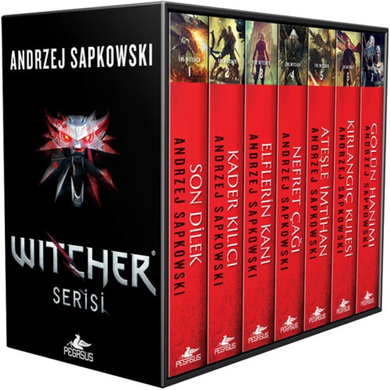 The Witcher Serisi Kutulu - 7 Kitap Takım The Witcher Serisi Kutulu - 7 Kitap Takım