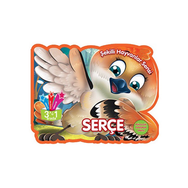 Şekilli Hayvanlar Serisi - Serçe Şekilli Hayvanlar Serisi - Serçe