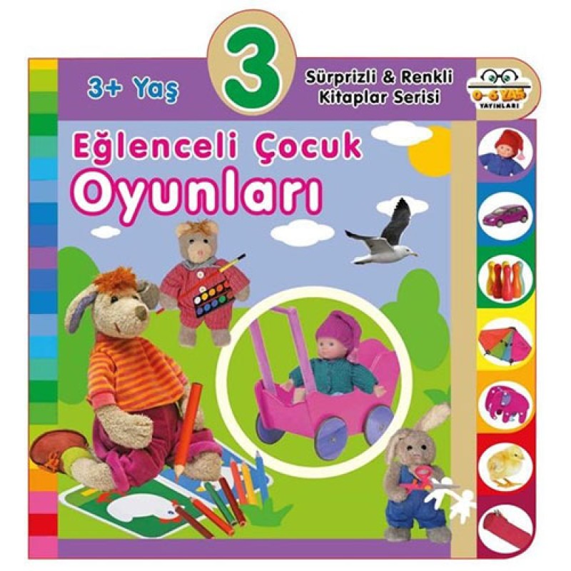 Sürprizli ve Renkli Kitaplar Serisi - 3+ Yaş Eğlenceli Çocuk Oyunları Sürprizli ve Renkli Kitaplar Serisi - 3+ Yaş Eğlenceli Çocuk Oyunları