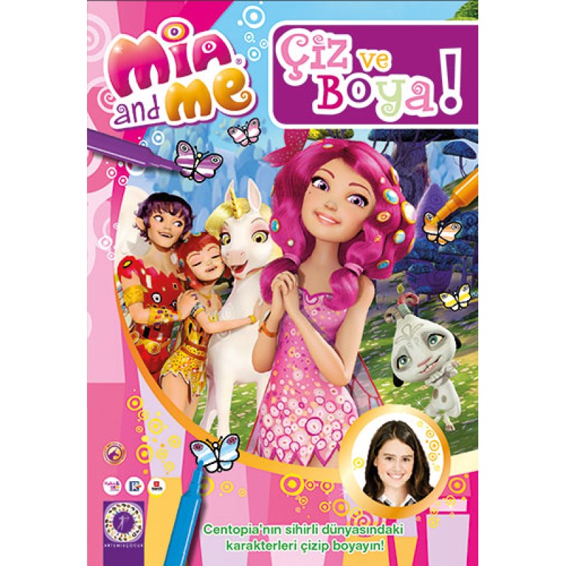Mia and Me - Çiz ve Boya 4 Mia and Me - Çiz ve Boya 4