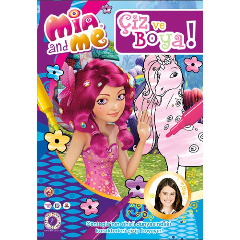 Mia and Me - Çiz ve Boya 3 Mia and Me - Çiz ve Boya 3