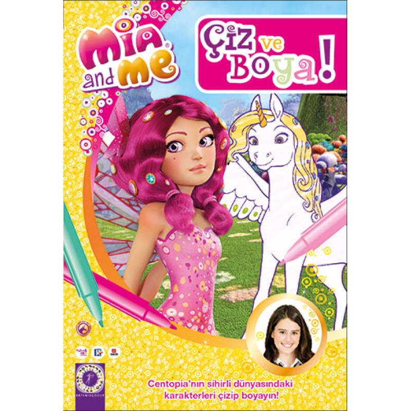 Mia and Me - Çiz ve Boya 1 Mia and Me - Çiz ve Boya 1