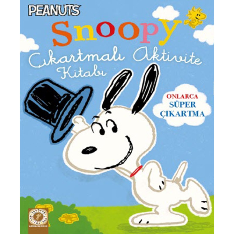 Snoopy Çıkartmalı Aktivite Kitabı