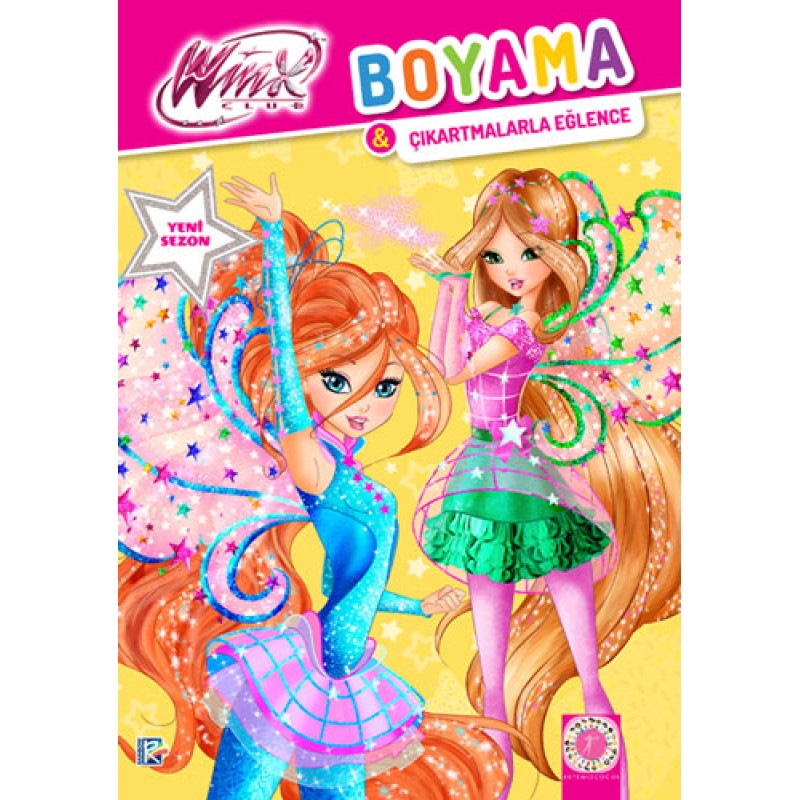 Winx Club - Boyama ve Çıkartmalarla Eğlence Winx Club - Boyama ve Çıkartmalarla Eğlence