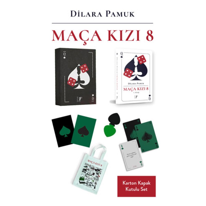 Maça Kızı 8 - 1. Kitap (Karton - 8. Baskı Kutulu Set)