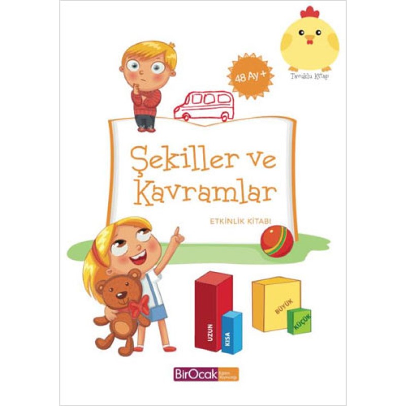 Şekiller ve Kavramlar Etkinlik Kitabı - 48 Ay