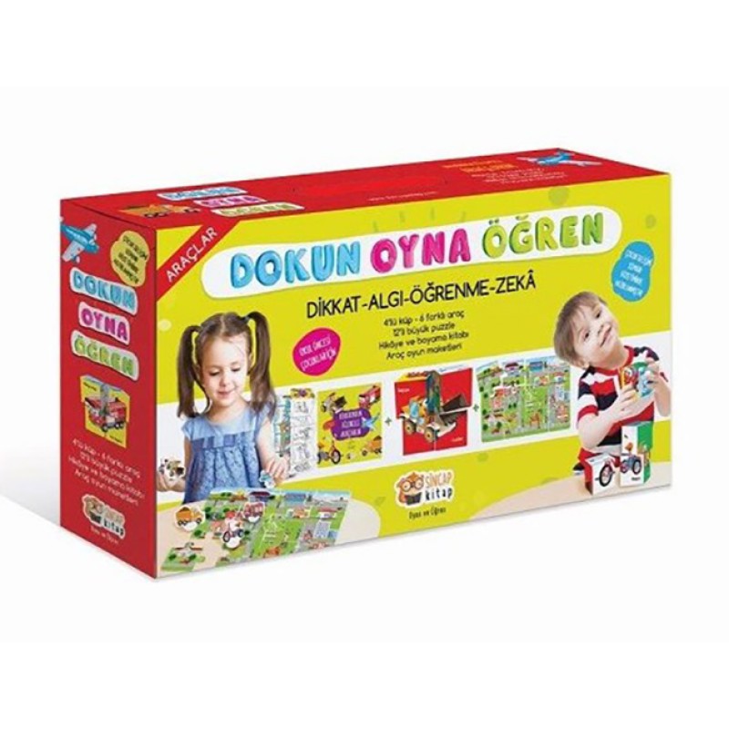Dokun Oyna Öğren Seti - Araçlar Dokun Oyna Öğren Seti - Araçlar