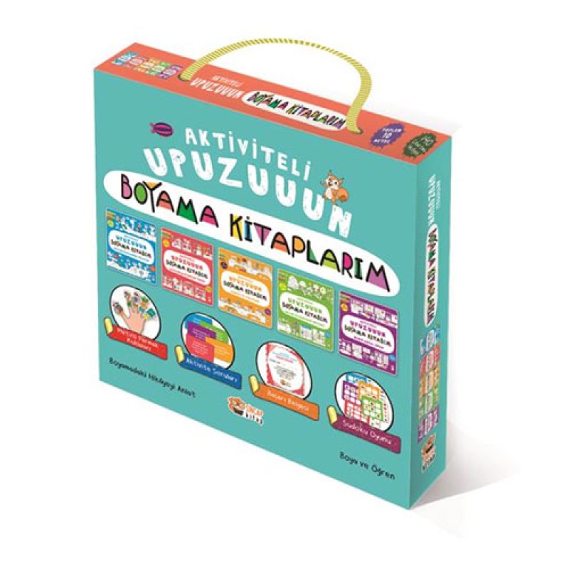 Aktiviteli Upuzuuun Boyama Kitabım Seti (5 Kitap Takım) Aktiviteli Upuzuuun Boyama Kitabım Seti (5 Kitap Takım)
