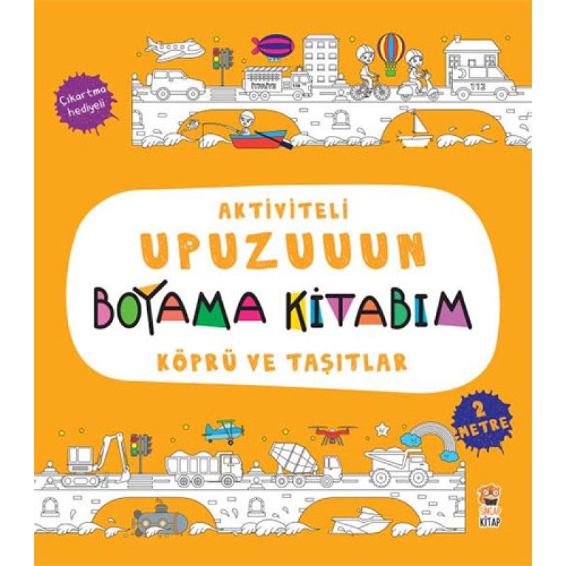 Aktiviteli Upuzuuun Boyama - Köprü ve Taşıtlar Aktiviteli Upuzuuun Boyama - Köprü ve Taşıtlar
