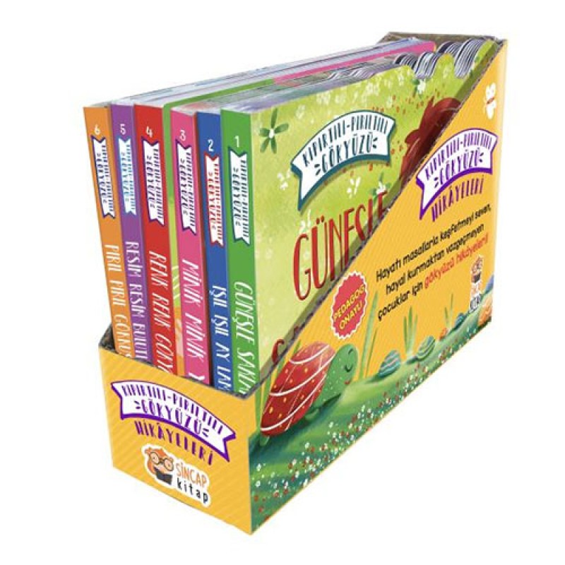 Kıpırtılı Pırıltılı Gökyüzü Seti (6 Kitap Takım)