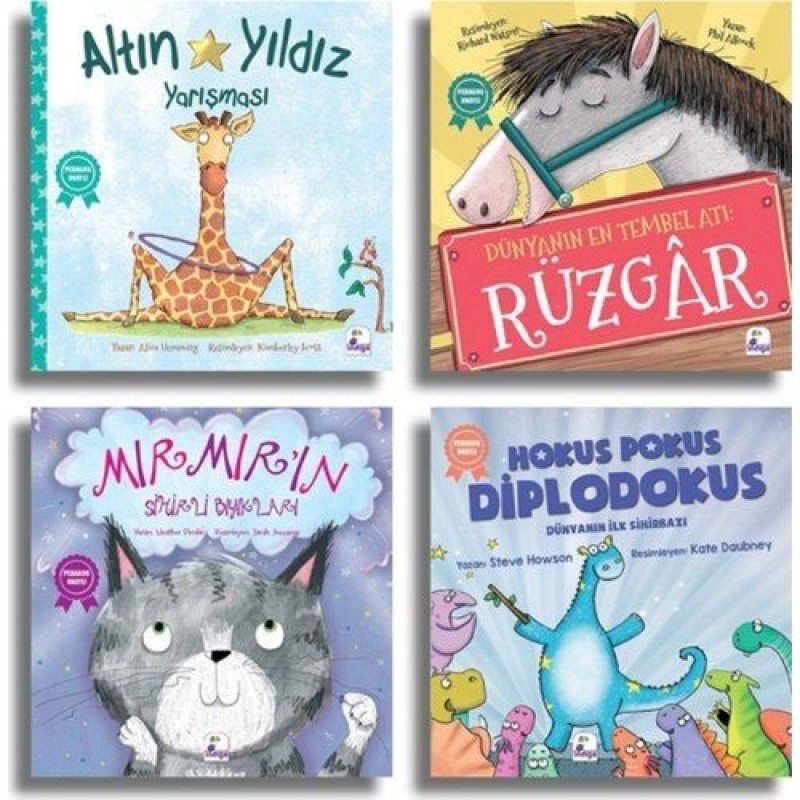 Pedagog Onaylı Uyku Vakti Hikayeleri Seti 1 - 4 Kitap Takım Pedagog Onaylı Uyku Vakti Hikayeleri Seti 1 - 4 Kitap Takım